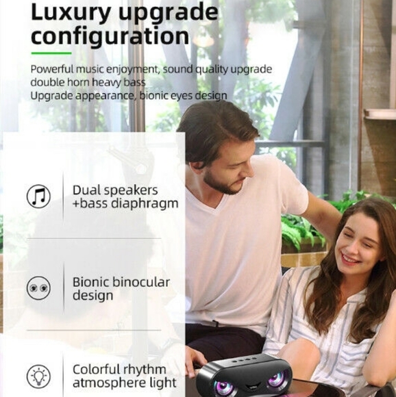 SOLD OUT - Bluetooth Speaker With LED Light - Picture 10 of 10